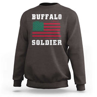 Buffalo Soldiers Sweatshirt African American Cavalry Black History