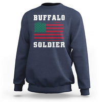 Buffalo Soldiers Sweatshirt African American Cavalry Black History