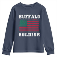 Buffalo Soldiers Youth Sweatshirt African American Cavalry Black History