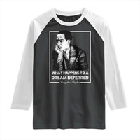 Langston Hughes Raglan Shirt A Dream Deferred Harlem Renaissance Black History