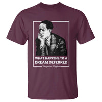 Langston Hughes T Shirt A Dream Deferred Harlem Renaissance Black History