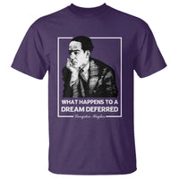 Langston Hughes T Shirt A Dream Deferred Harlem Renaissance Black History