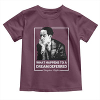Langston Hughes Toddler T Shirt A Dream Deferred Harlem Renaissance Black History
