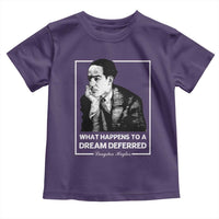 Langston Hughes Toddler T Shirt A Dream Deferred Harlem Renaissance Black History