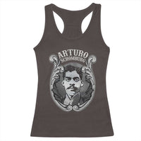 Harlem Renaissance Arturo Schomburg Racerback Tank Top