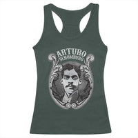 Harlem Renaissance Arturo Schomburg Racerback Tank Top
