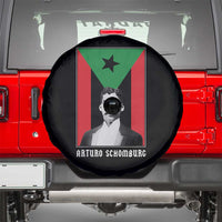 Arturo Schomburg Spare Tire Cover Harlem Renaissance Puerto Rican