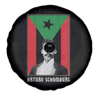 Arturo Schomburg Spare Tire Cover Harlem Renaissance Puerto Rican