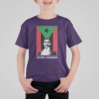 Arturo Schomburg T Shirt For Kid Harlem Renaissance Puerto Rican