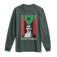 Arturo Schomburg Long Sleeve Shirt Harlem Renaissance Puerto Rican
