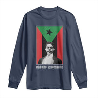 Arturo Schomburg Long Sleeve Shirt Harlem Renaissance Puerto Rican