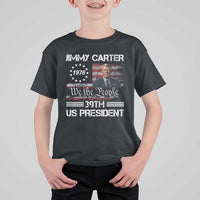 Jimmy Carter T Shirt For Kid 39th US President 1976 We The People American Flag