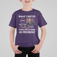 Jimmy Carter T Shirt For Kid 39th US President 1976 We The People American Flag