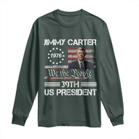 Jimmy Carter Long Sleeve Shirt 39th US President 1976 We The People American Flag