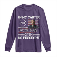Jimmy Carter Long Sleeve Shirt 39th US President 1976 We The People American Flag