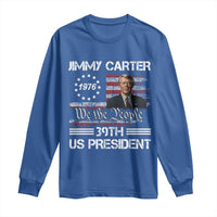 Jimmy Carter Long Sleeve Shirt 39th US President 1976 We The People American Flag