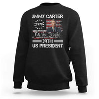 Jimmy Carter Sweatshirt 39th US President 1976 We The People American Flag