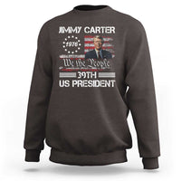 Jimmy Carter Sweatshirt 39th US President 1976 We The People American Flag