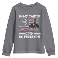 Jimmy Carter Youth Sweatshirt 39th US President 1976 We The People American Flag