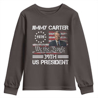 Jimmy Carter Youth Sweatshirt 39th US President 1976 We The People American Flag