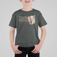 Jimmy Carter Quote T Shirt For Kid The Love Of Liberty Flows In Our American Veins