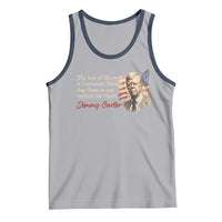 Jimmy Carter Quote Tank Top The Love Of Liberty Flows In Our American Veins