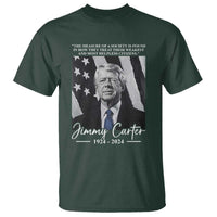 Jimmy Carter Quote T Shirt The Measure Of A Society