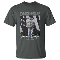 Jimmy Carter Quote T Shirt The Measure Of A Society