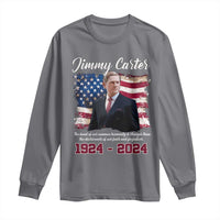 Jimmy Carter Long Sleeve Shirt A Legacys Of Peace And Humanitys