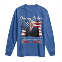 Jimmy Carter Long Sleeve Shirt A Legacys Of Peace And Humanitys