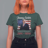 Jimmy Carter T Shirt For Women A Legacys Of Peace And Humanitys