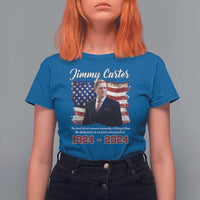 Jimmy Carter T Shirt For Women A Legacys Of Peace And Humanitys