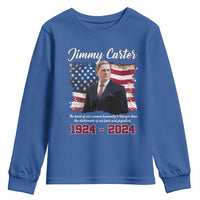 Jimmy Carter Youth Sweatshirt A Legacys Of Peace And Humanitys