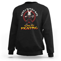 Easter Day Sweatshirt Every Bunny Was Kung Fu Fighting Funny Rabbit - Wonder Print Shop