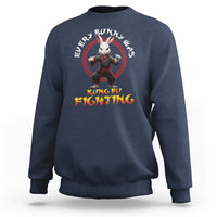 Easter Day Sweatshirt Every Bunny Was Kung Fu Fighting Funny Rabbit - Wonder Print Shop