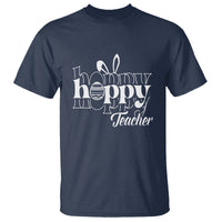 Easter Day Cute Hoppy Teacher Bunny Egg T Shirt - Wonder Print Shop