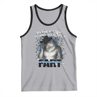 Funny Wolf Man If They Talk Behind Your Back Fart Tank Top