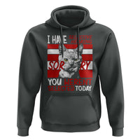 Funny Cat I Have Selective Hearing You Weren't Selected Hoodie