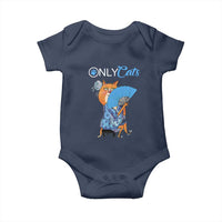 Funny Adult Joke Meme Only Cat Baby Onesie