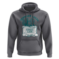 Funny Support Local Street Cat Hoodie Raccoon Opossum Skunk Garbage Crew