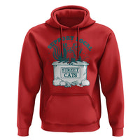 Funny Support Local Street Cat Hoodie Raccoon Opossum Skunk Garbage Crew