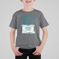 Funny Support Local Street Cat T Shirt For Kid Raccoon Opossum Skunk Garbage Crew - Wonder Print Shop