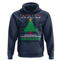 Funny Xmas Math Pi Christmas Tree Hoodie