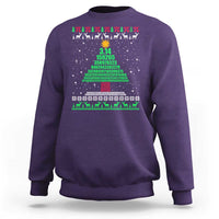 Funny Xmas Math Pi Christmas Tree Sweatshirt - Wonder Print Shop