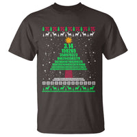Funny Xmas Math Pi Christmas Tree T Shirt - Wonder Print Shop