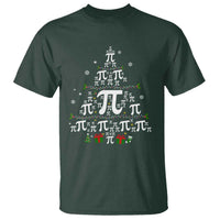 Funny Christmas Math Teacher T Shirt Pi Christmas Tree - Wonder Print Shop