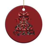 Christmas Tree Coquette Tis The Season Christmas Ornament - Wonder Print Shop