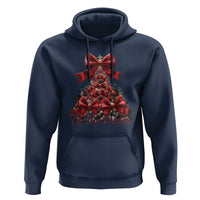 Christmas Tree Coquette Tis The Season Hoodie