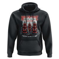 Xmas Coquette Hoodie North pole Christmas Tree Farm Always Fresh