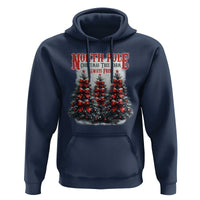 Xmas Coquette Hoodie North pole Christmas Tree Farm Always Fresh
